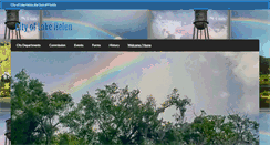 Desktop Screenshot of lakehelen.com